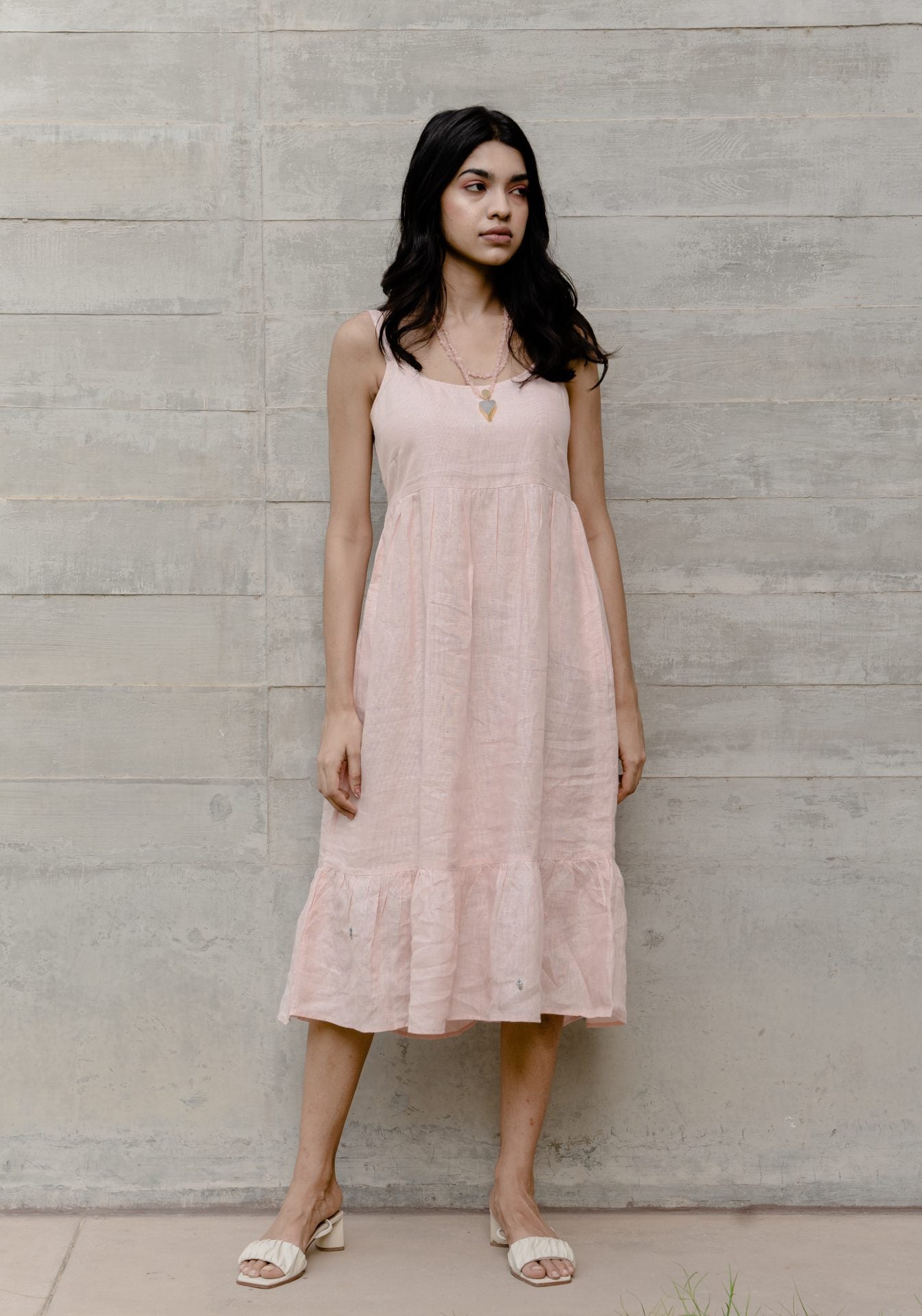 Florence prairie dress - Light Pink