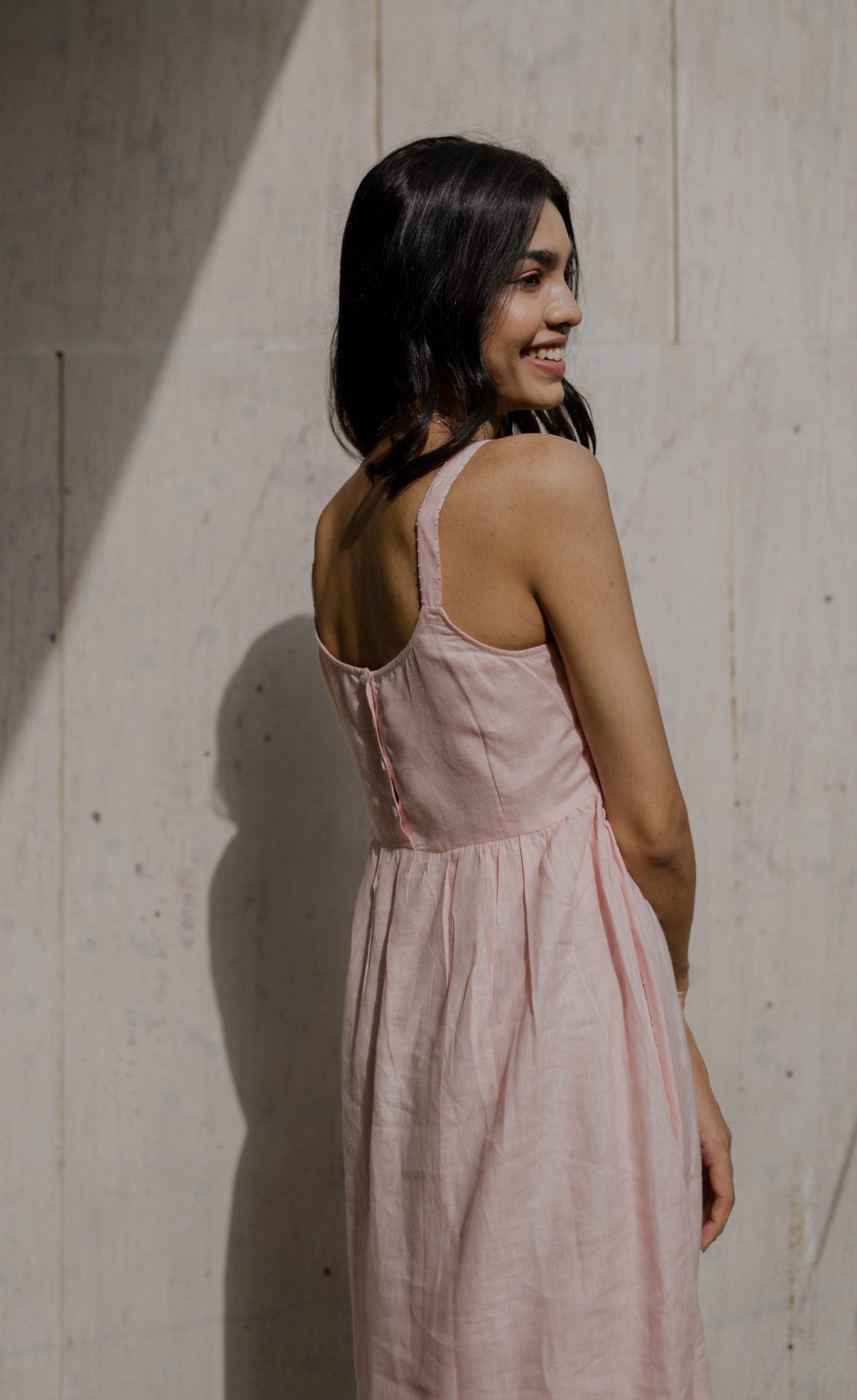Florence prairie dress - Light Pink