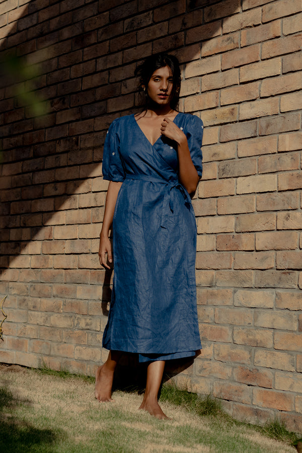 Gaia Dress – Blue