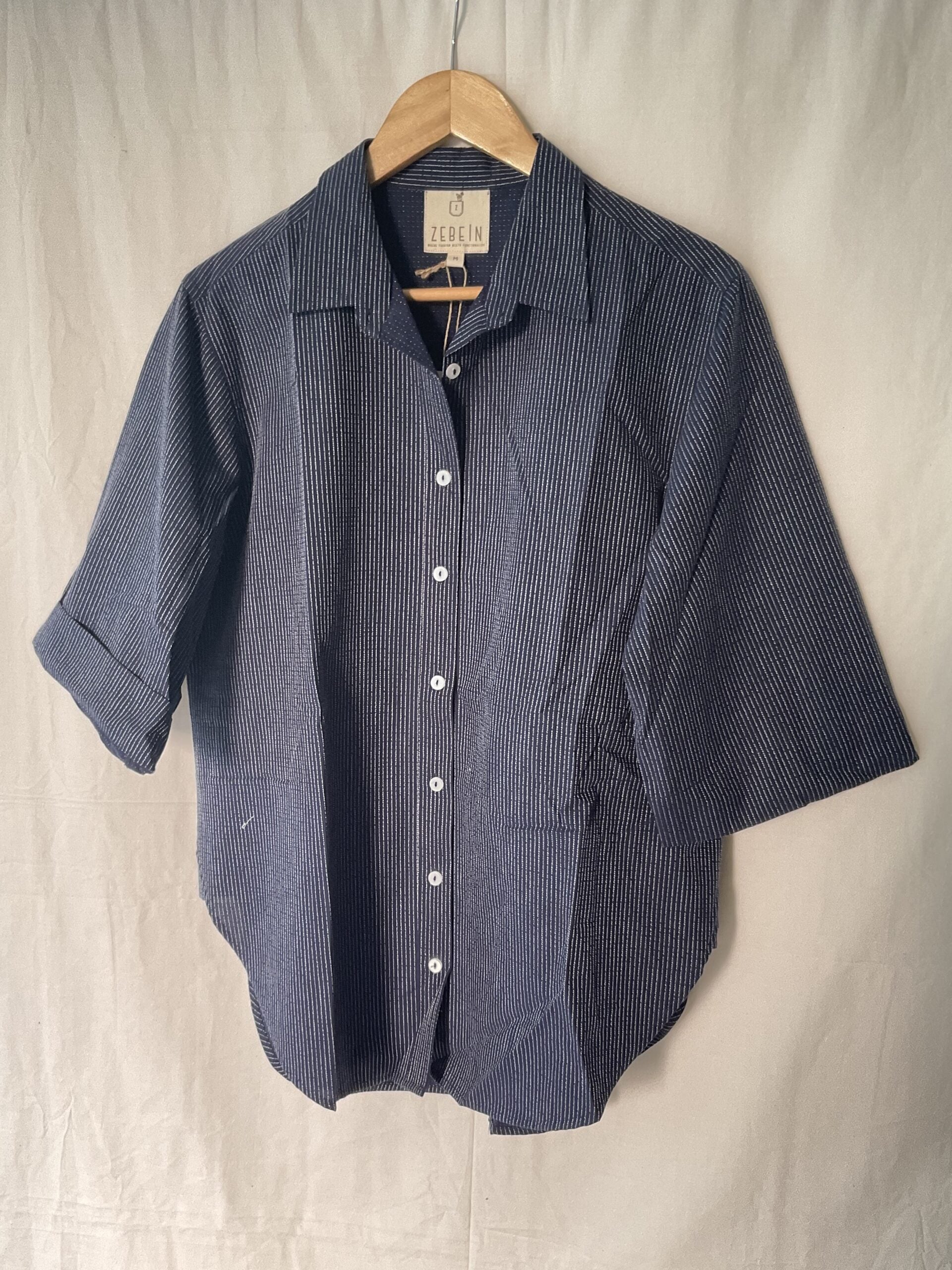 Half Sleeve Shirt- Navy Blue