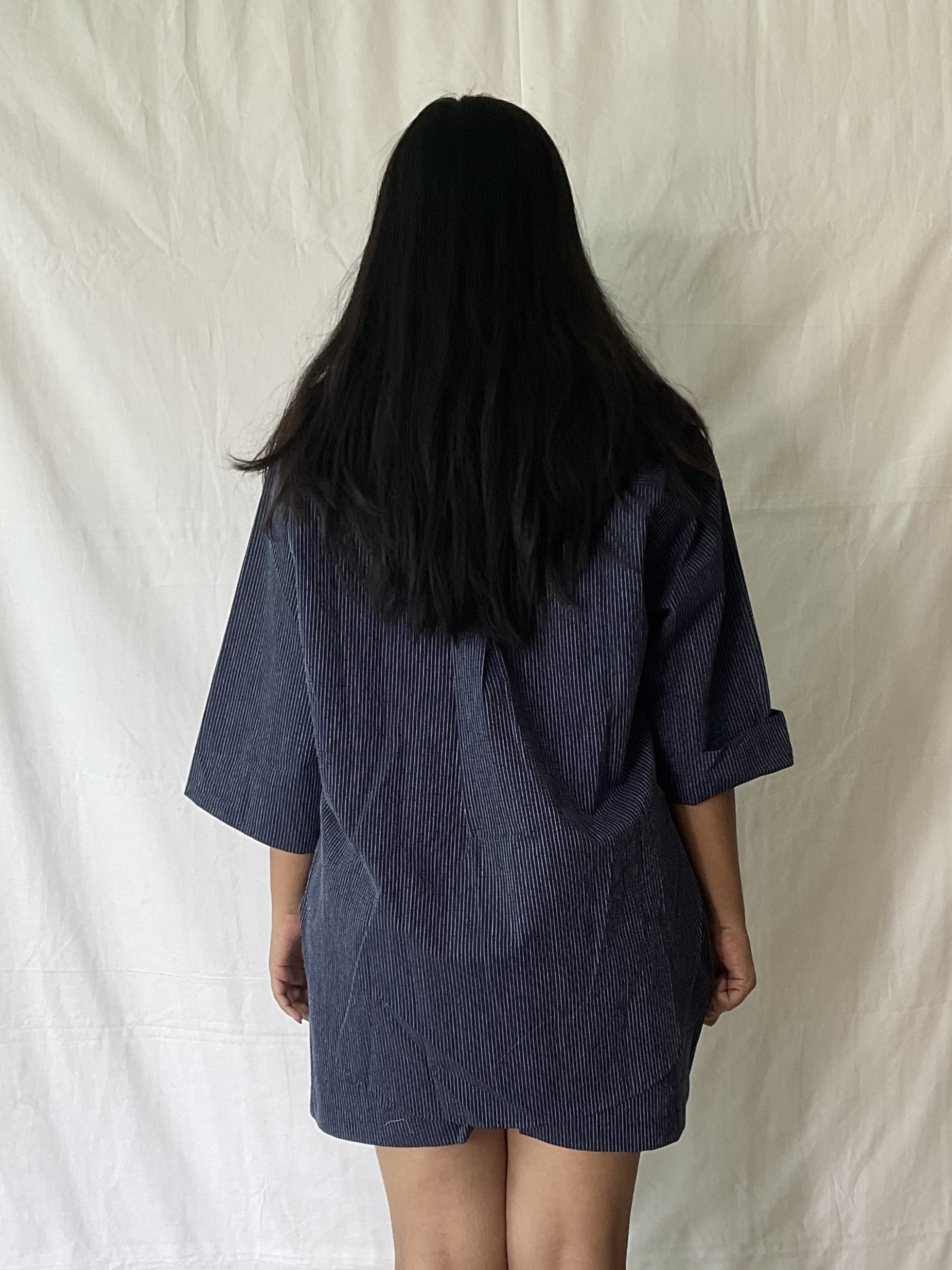 Half Sleeve Shirt- Navy Blue