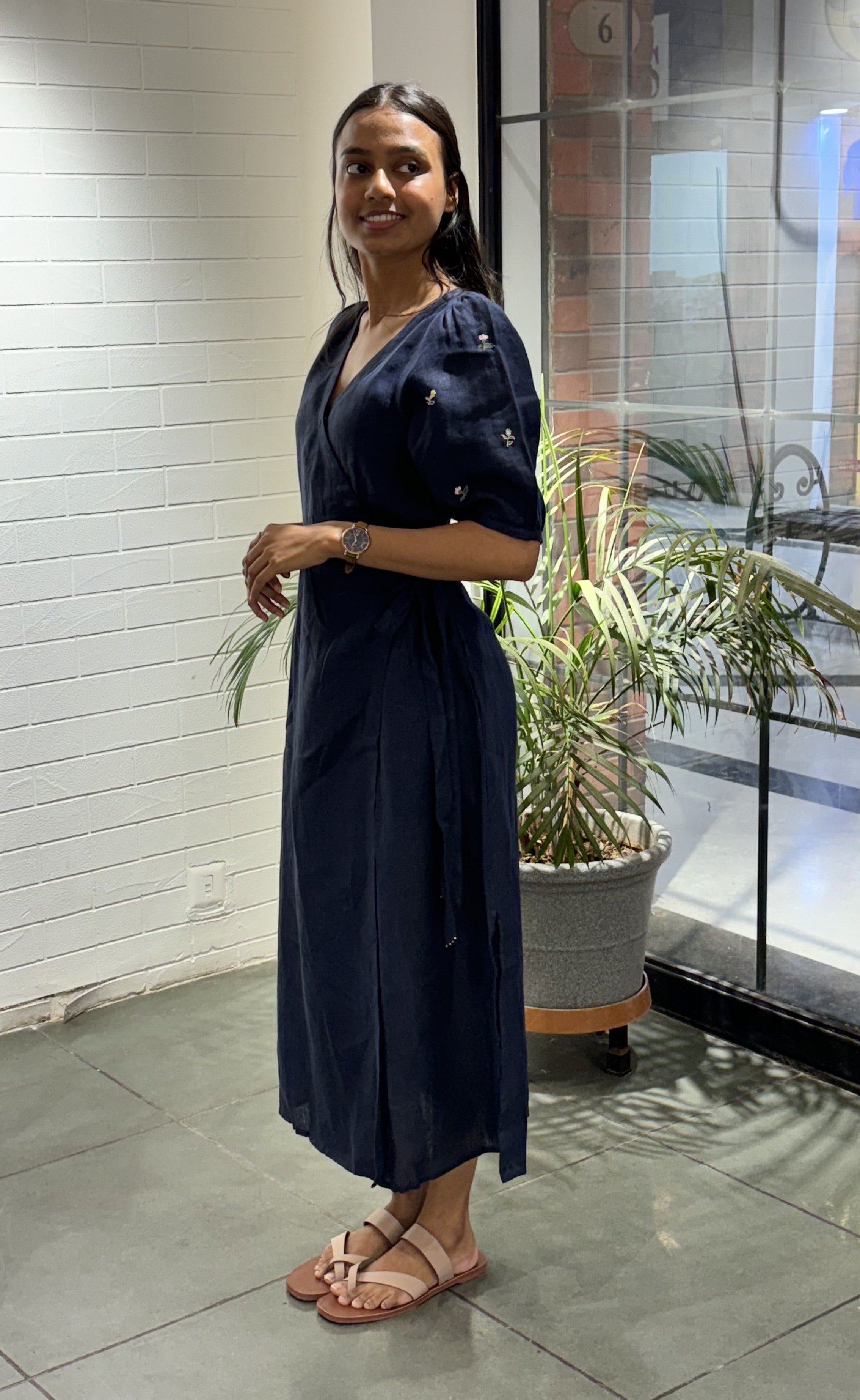 Linen Gaia Dress