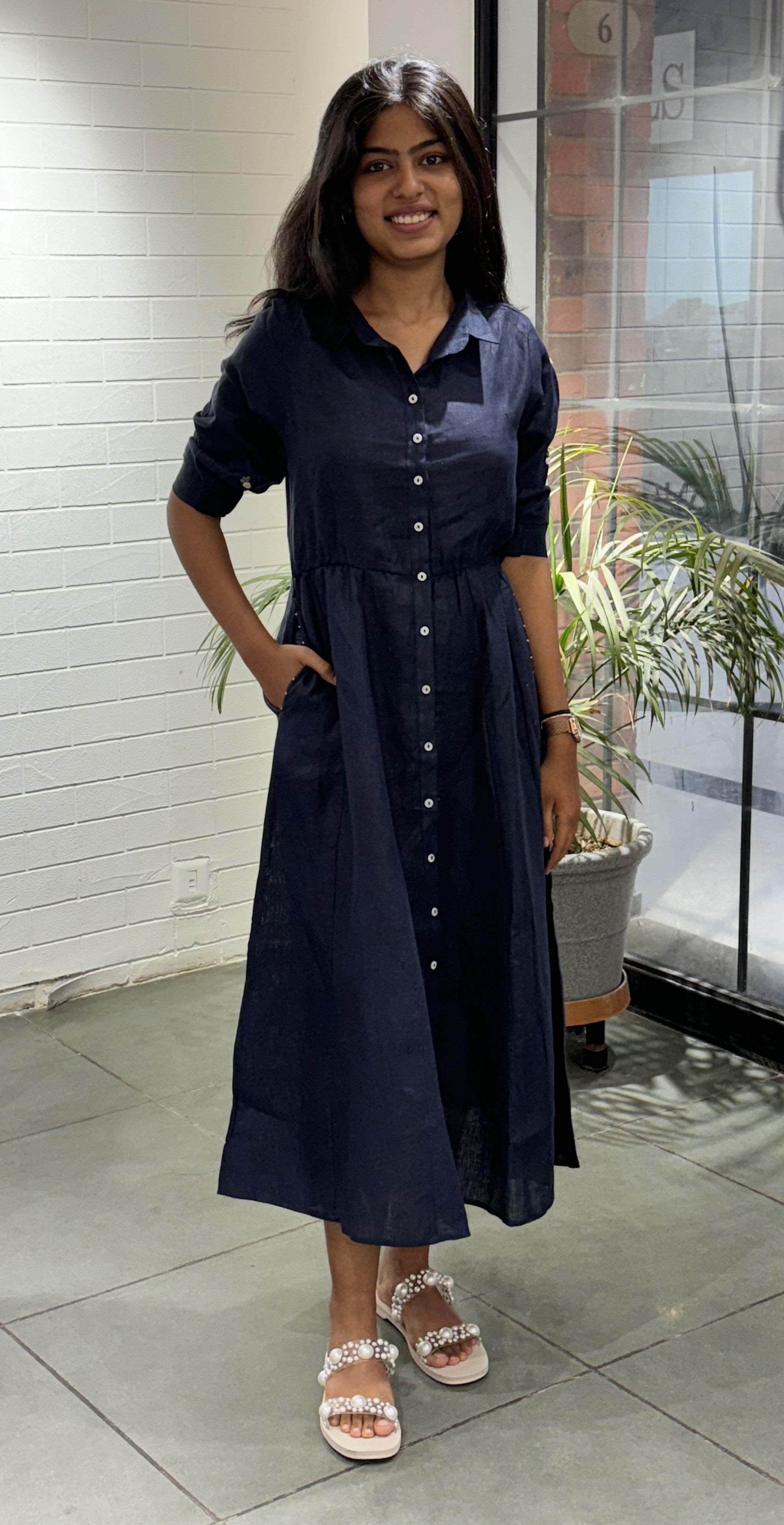Linen Sara Kali Dress
