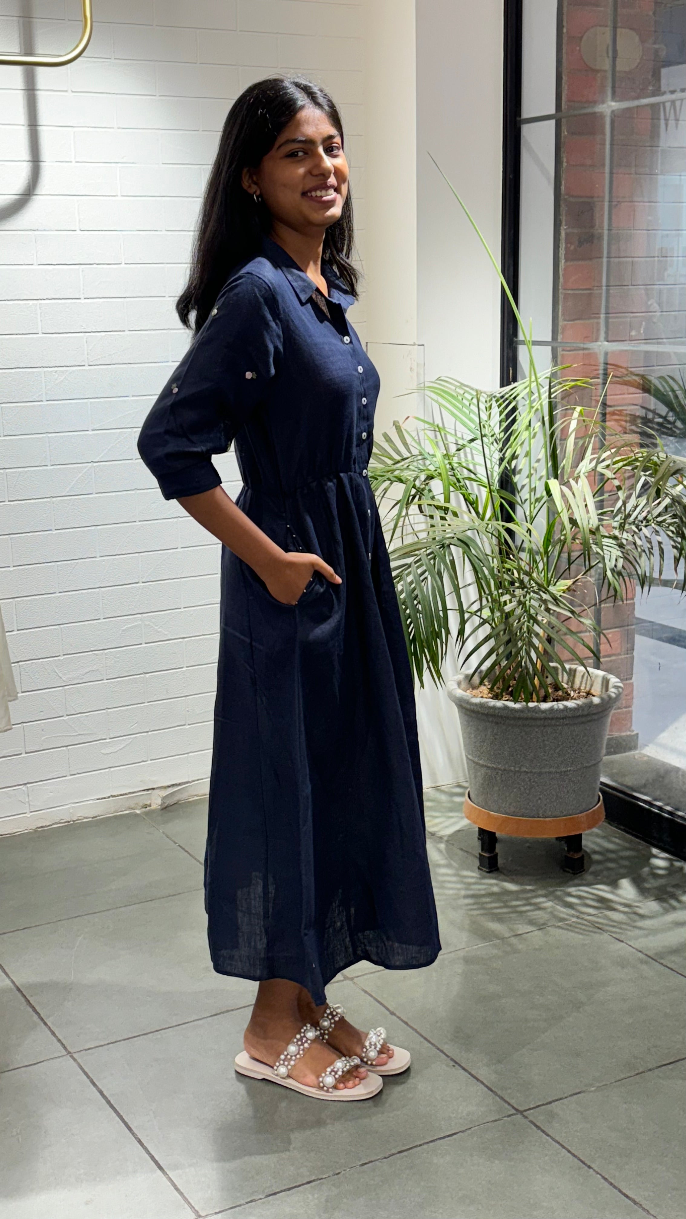 Linen Sara Kali Dress