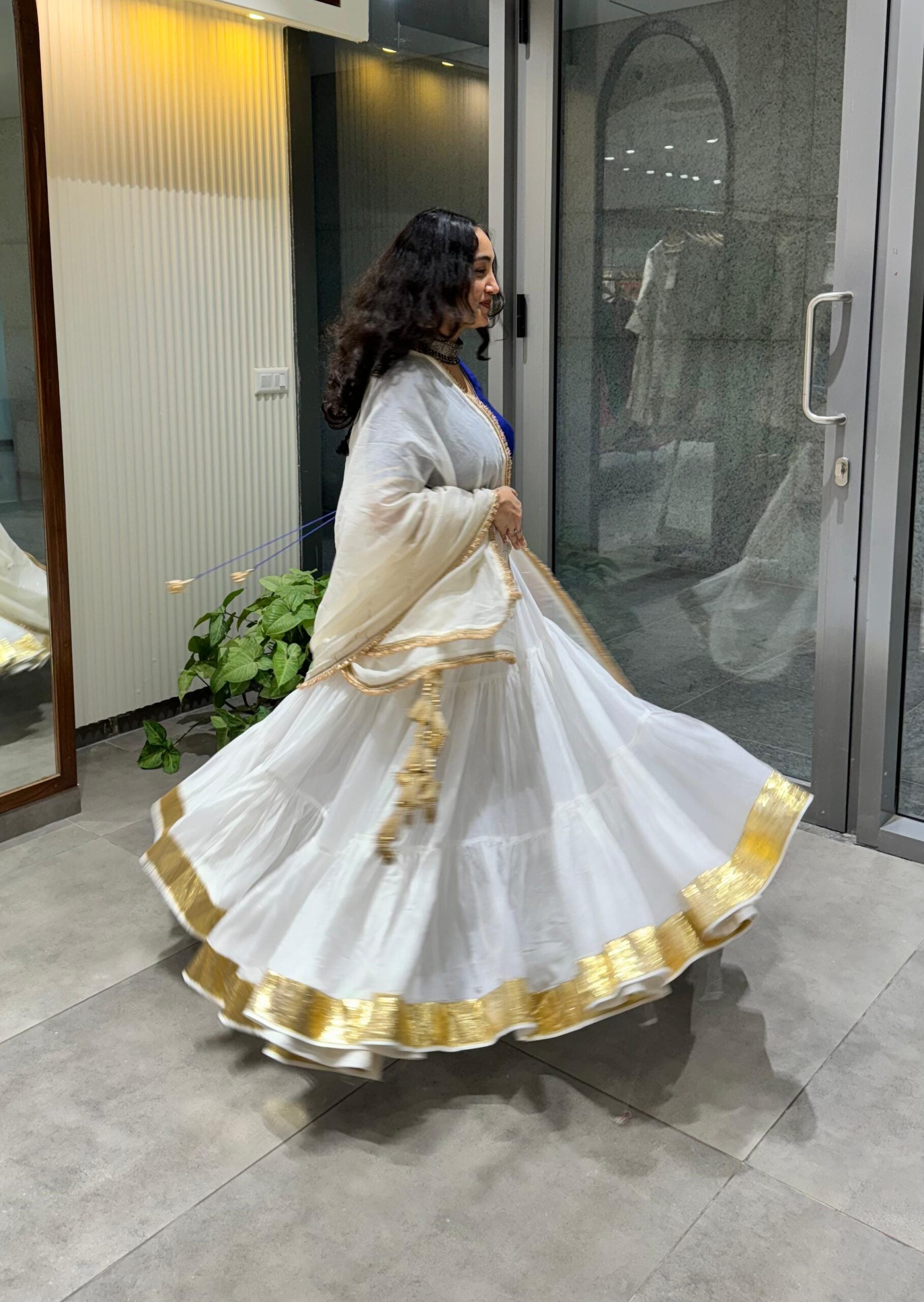 Jhilmil Chaniya- White