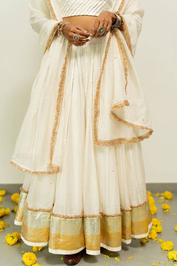 Kali Tui Chaniya- Off-White