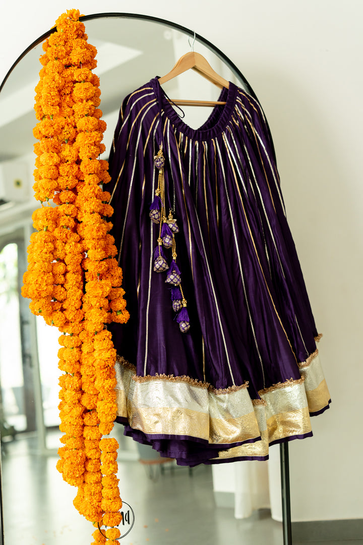 Kali Tui Chaniya- Purple