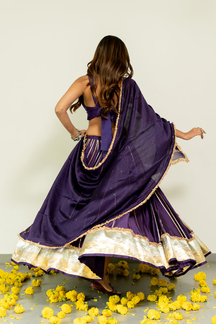 Kali Tui Chaniya- Purple