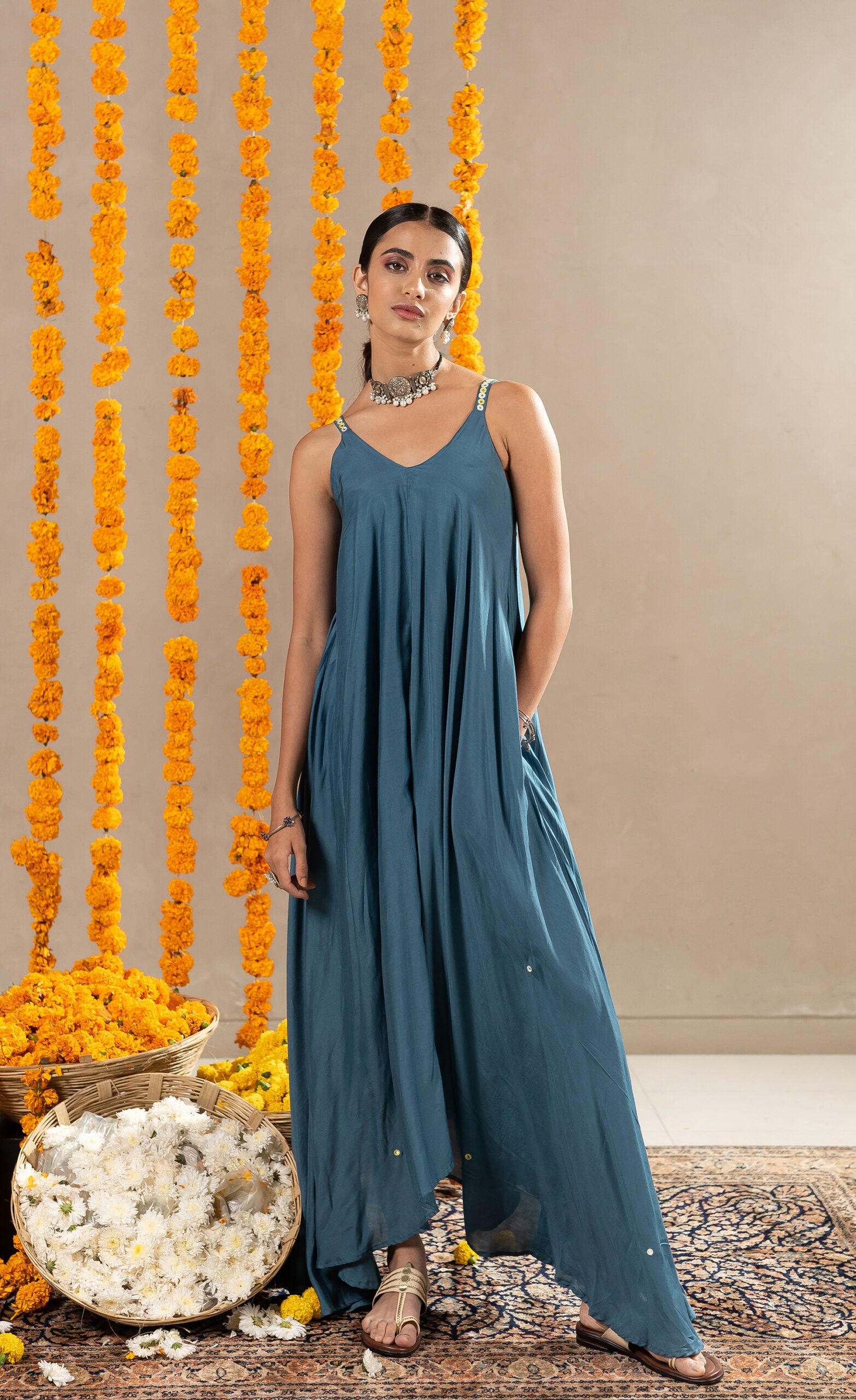 Kalki-Handkerchief-Dress-Aegean-Blue-