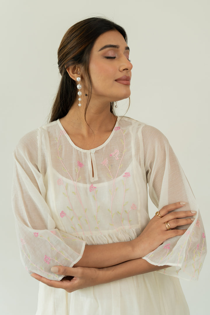 Kumud-Chanderi-Kali-Kurta-and-Pant-Set-Ivory-White-