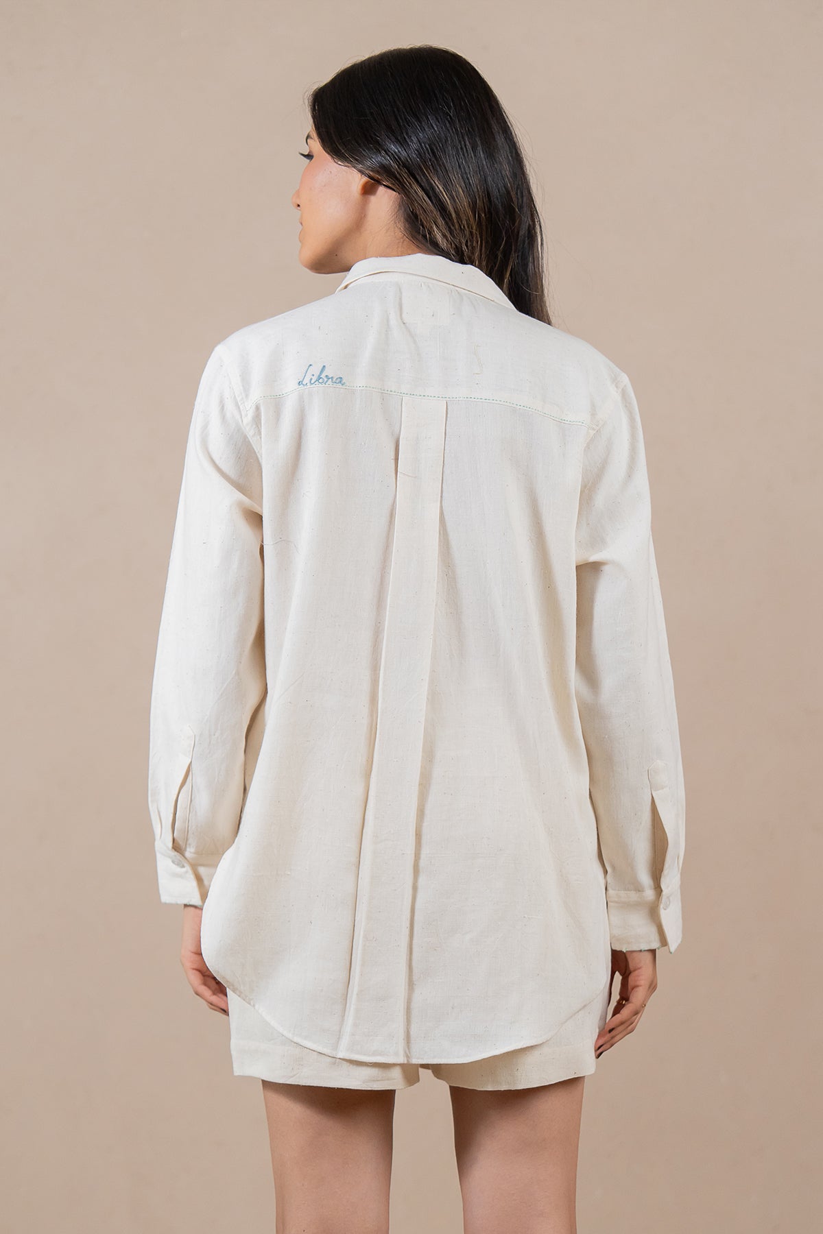 Libra Kala Cotton Shirt - Off white