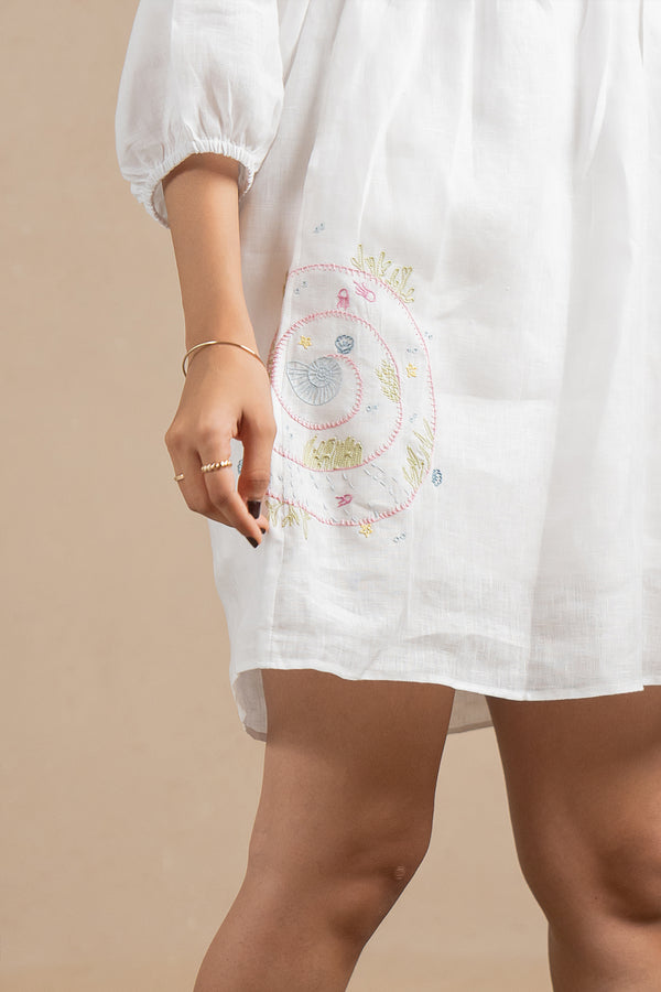 Linen-Boxy-Short-Spiral-Dress-Marble-White-