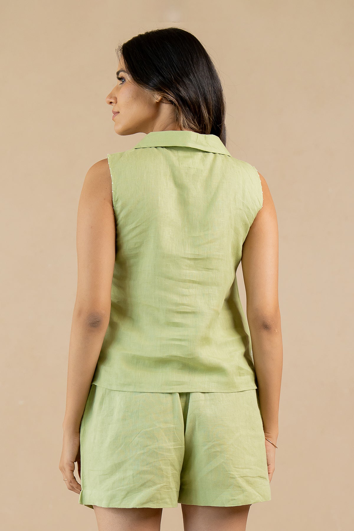 Linen-Misty-Top-Algae-Green-