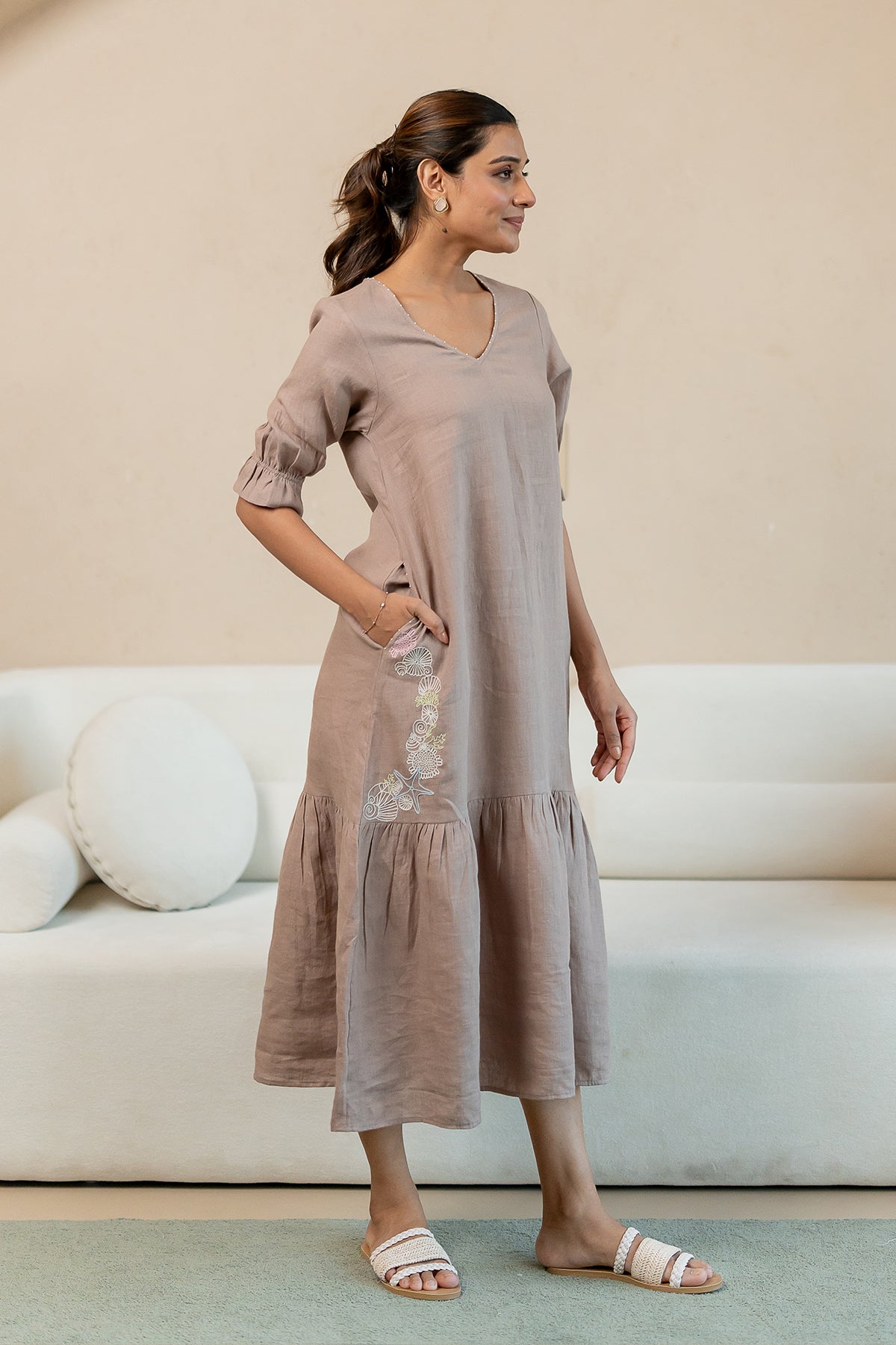 Linen-Tiara-Coral-Dress-Mud-