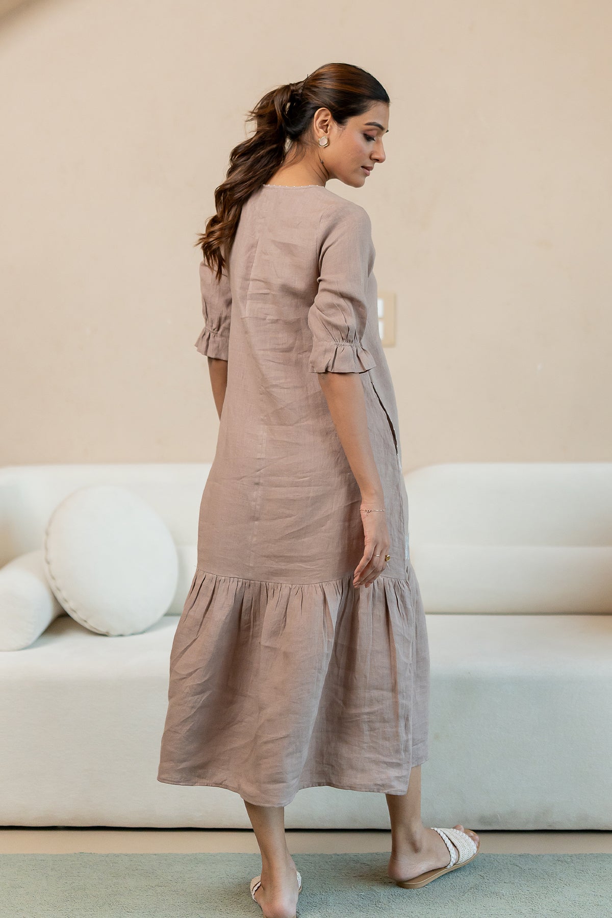 Linen-Tiara-Coral-Dress-Mud-