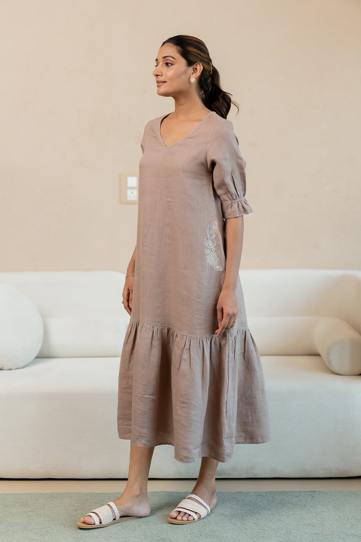 Linen-Tiara-Coral-Dress-Mud-
