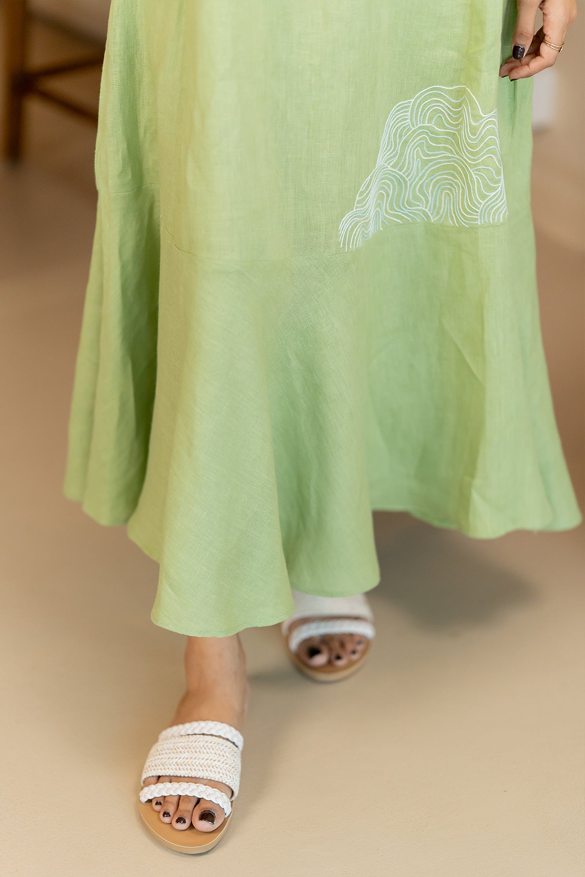 Linen-Waves-Slip-Dress-Algae-Green-
