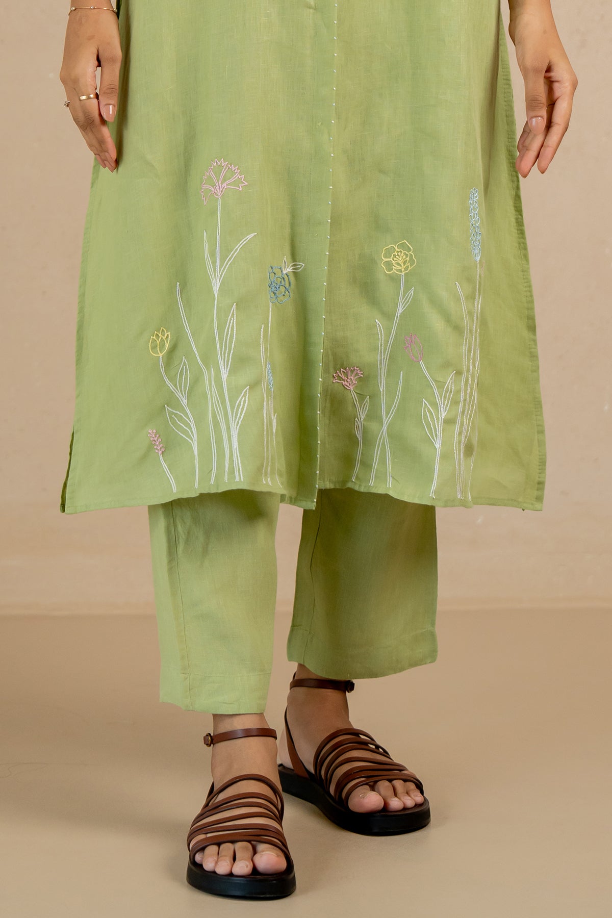 Maya-Linen-Narrow-Pants-Algae-Green-
