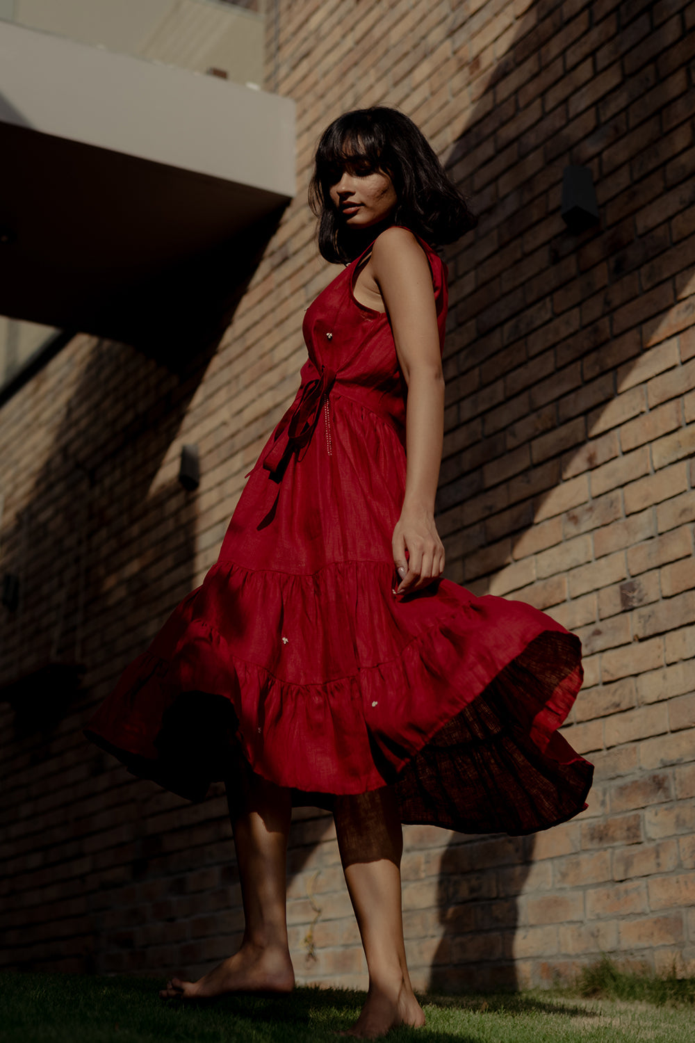 Maya Red Dress