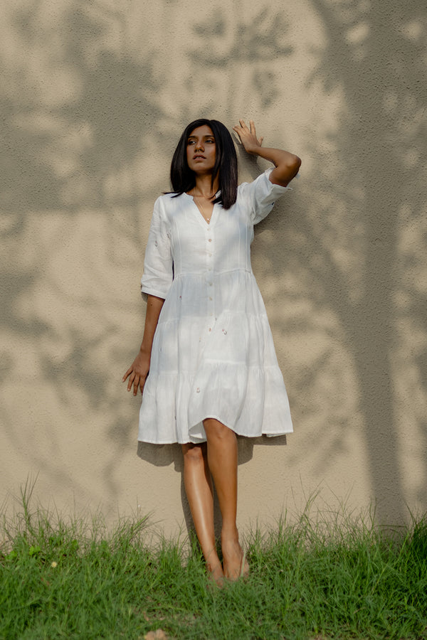 Phoebe Dress - White