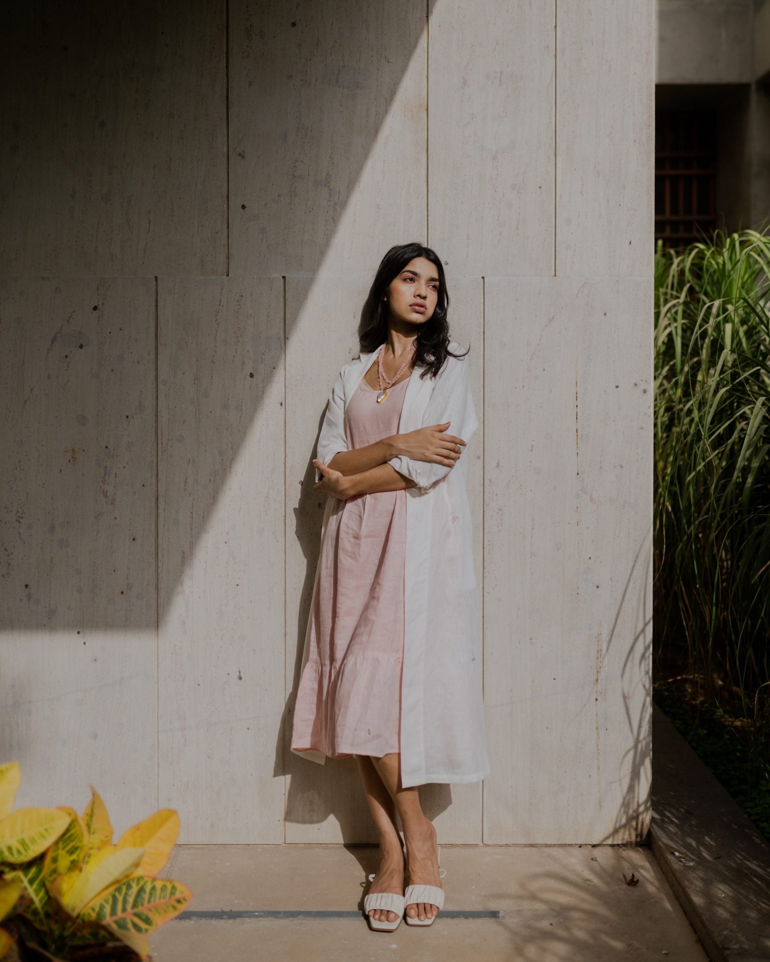 Florence prairie dress - Light Pink