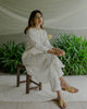 OLIVIA LINEN KURTA - Off White