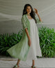 Charlotte Linen Long Overlay - Pista