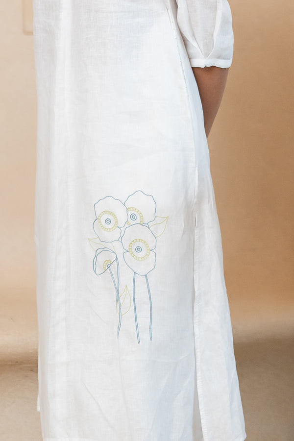 Sofia-Linen-Kurta-Marble-White-
