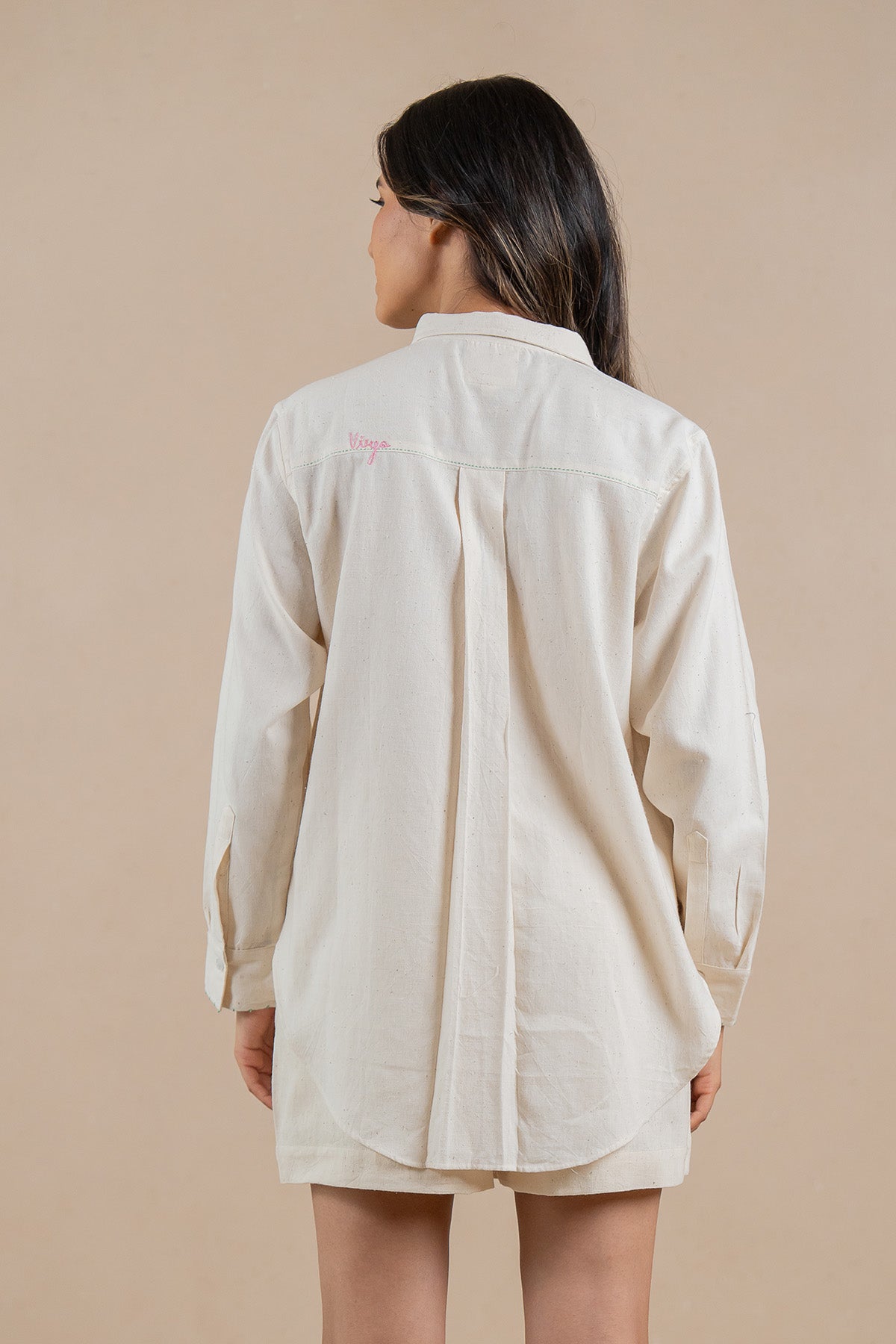 Virgo Kala Cotton Shirt - Off white