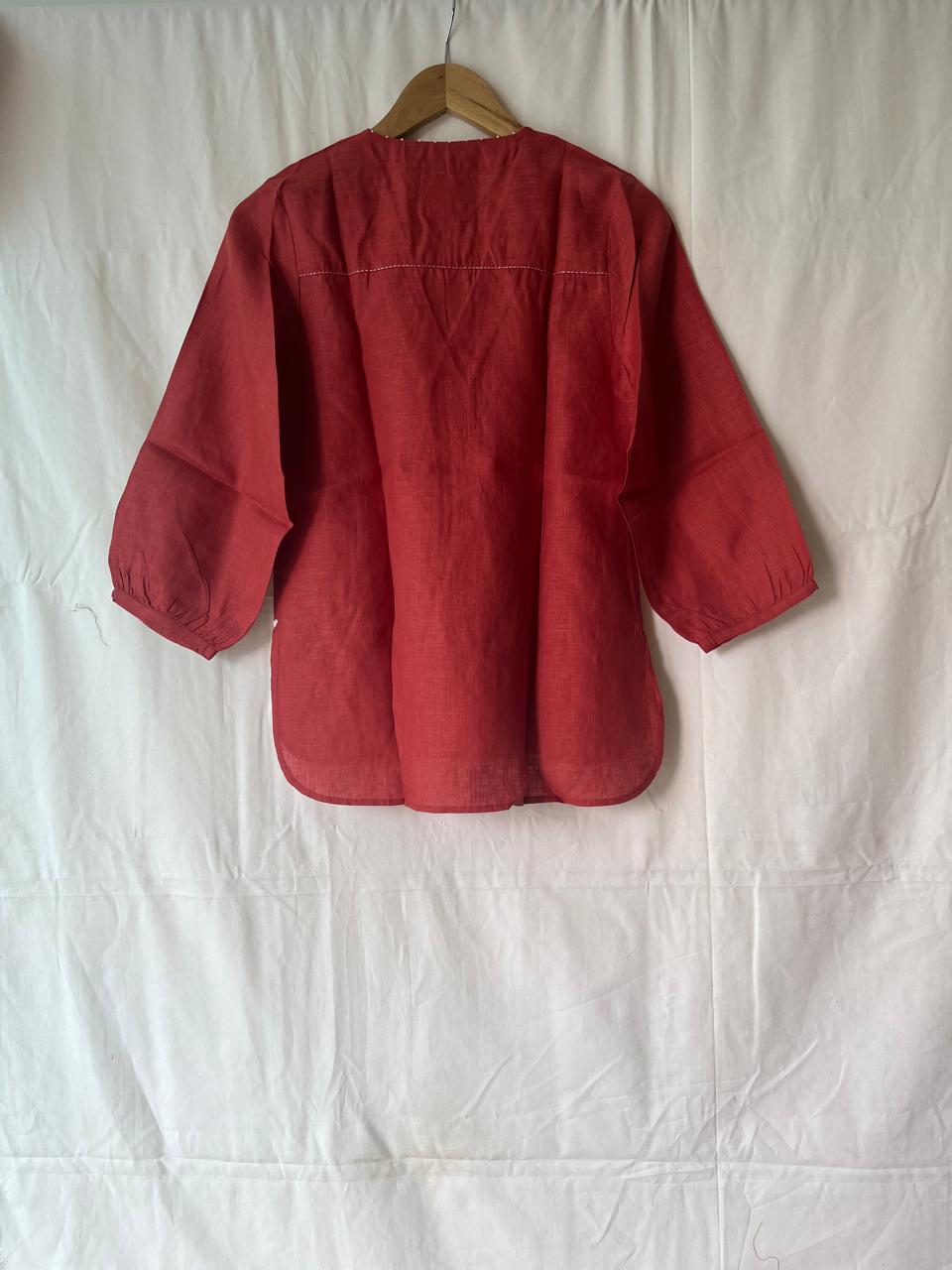 Aria Top - Rust