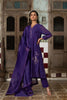 Mayur Silk Purple Organza Dupatta