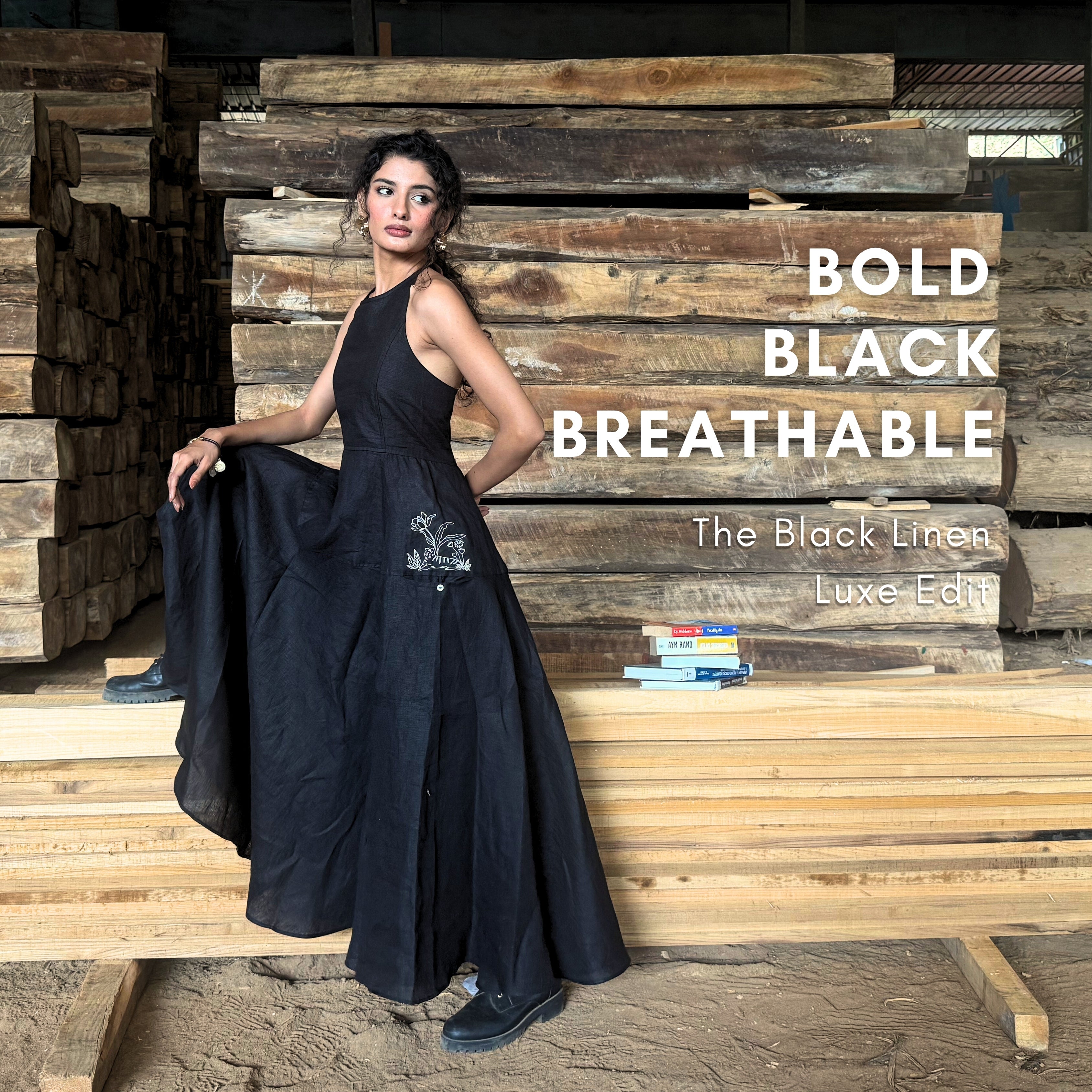 The Black Linen Luxe Edit: Redefining Everyday Luxury in 100% Pure Linen