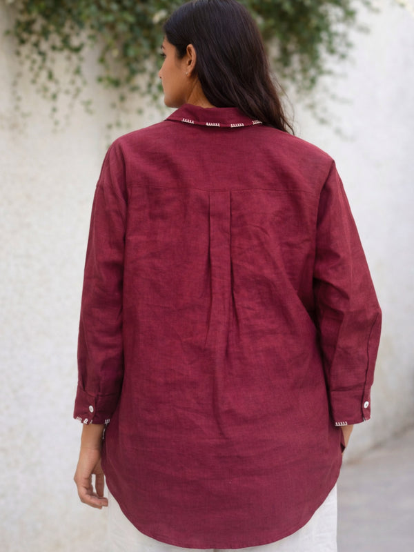 Sandra shirt - Red