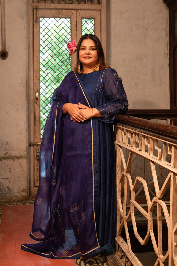 Neel Kamal kurta set - Mayur Neela