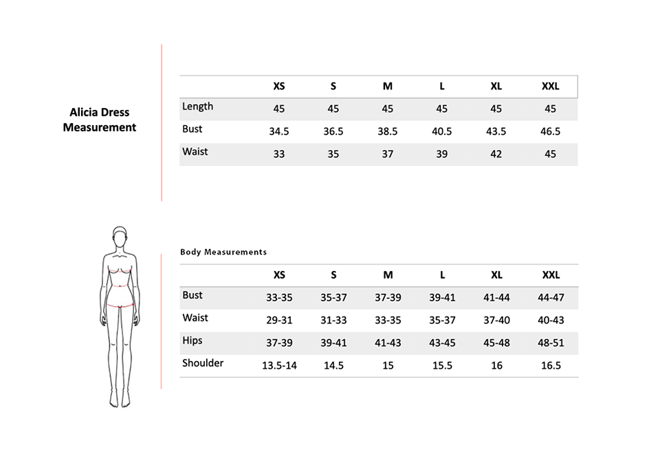 Size Chart 1