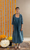 Aabha Jacket - Aegean Blue