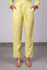 Alan Linen Tucks Pants - Lime
