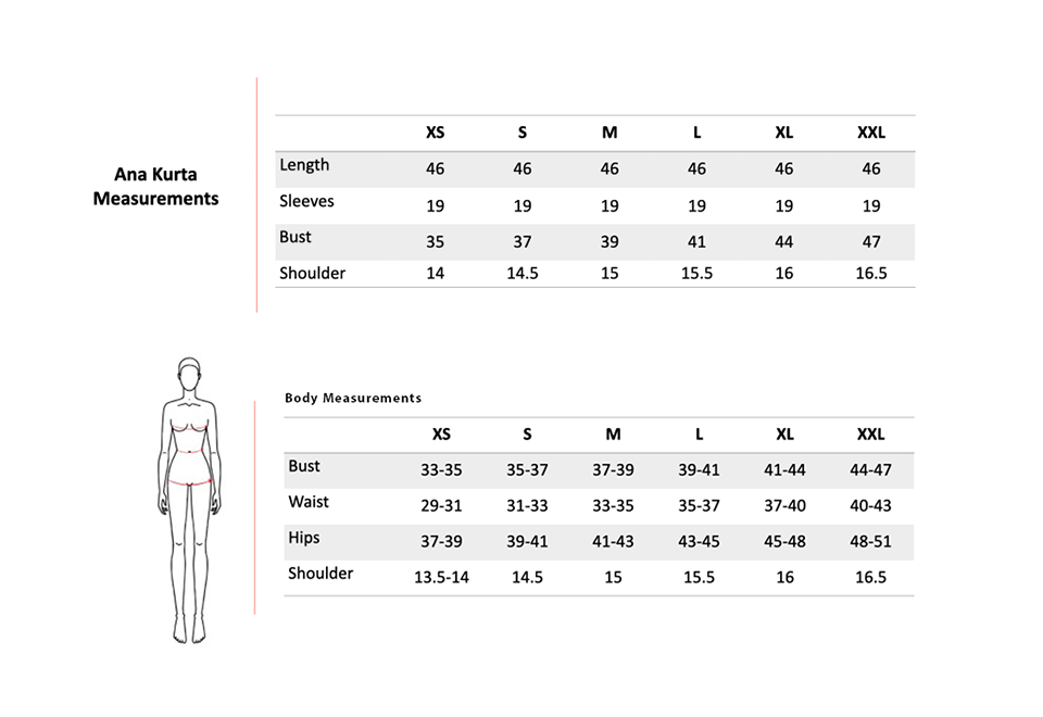 Size Chart 1