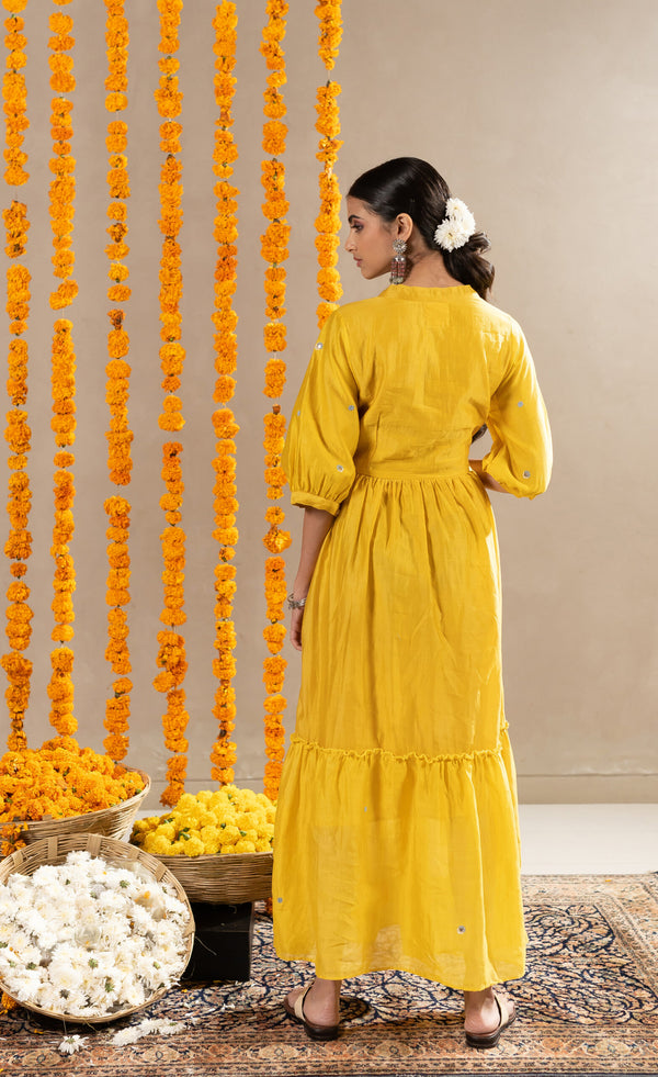 Bedina-Dress-Mustard-Orange-