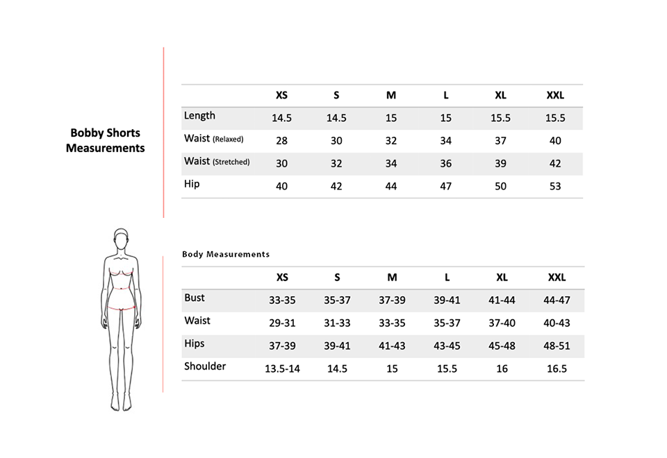 Size Chart 1