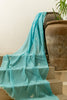 Chanderi Dupatta- Caribbean Blue
