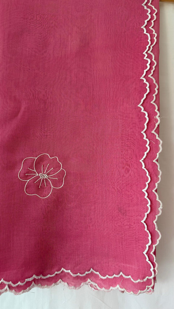 Chanderi-Dupatta-Carnation-Pink-