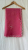 Chanderi Dupatta- Carnation Pink