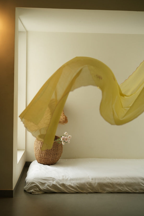 Chanderi-Dupatta-Lemon-Yellow-