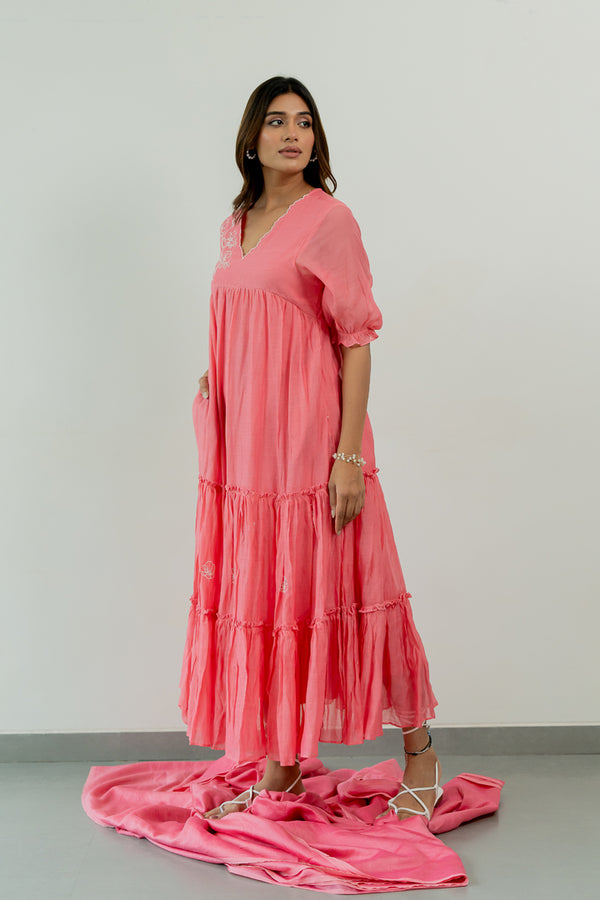 Chanderi-Meadow-Dress-Carnation-Pink-