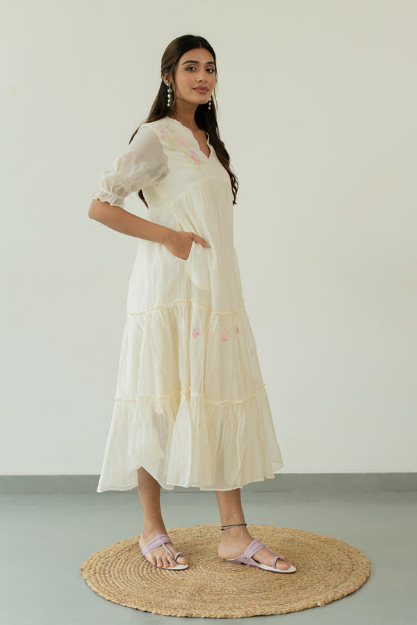 Chanderi-Meadow-Dress-Ivory-White-