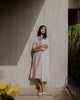 Charlotte- Linen Long Overlay - Off White