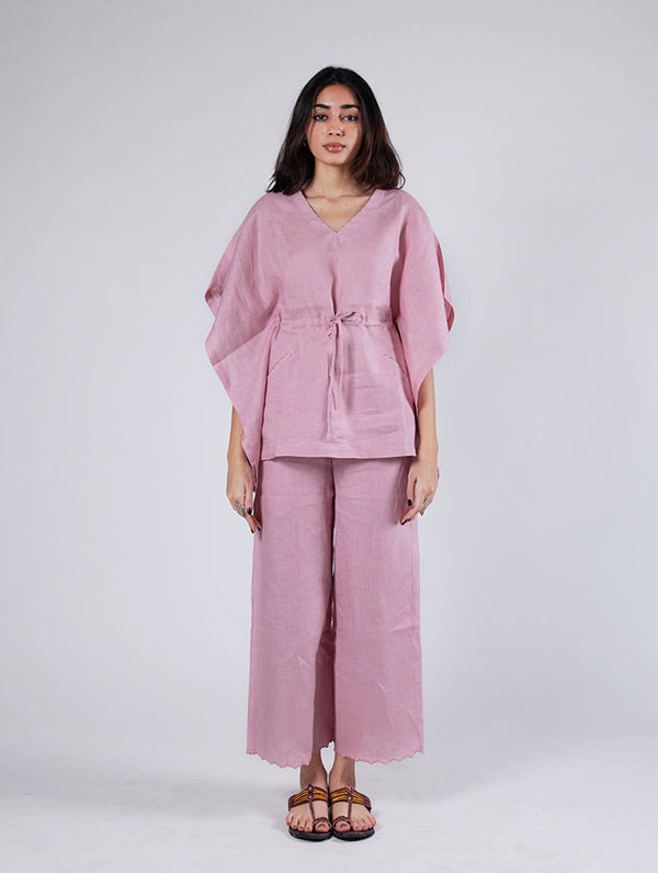MIMOSA KAFTAN TOP - Mauve Pink
