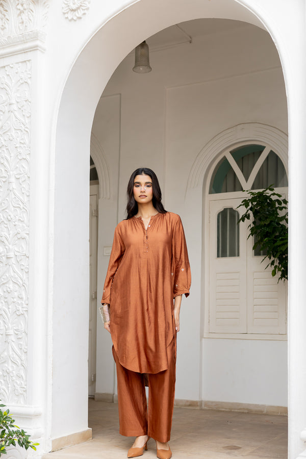 Lace kurta