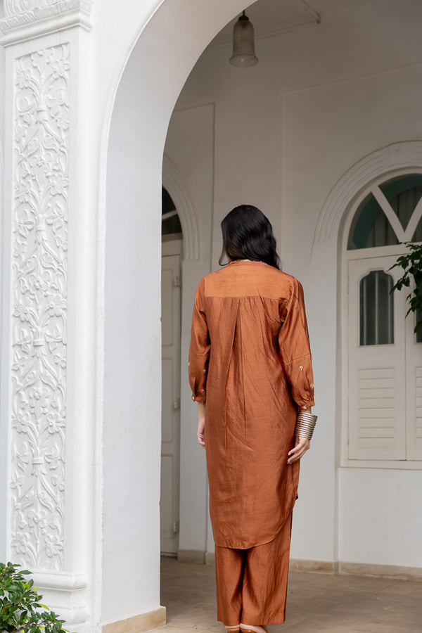 Lace kurta